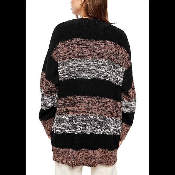 Free People Southport Beach Cardi in Blushes Combo - Picture 14 of 14